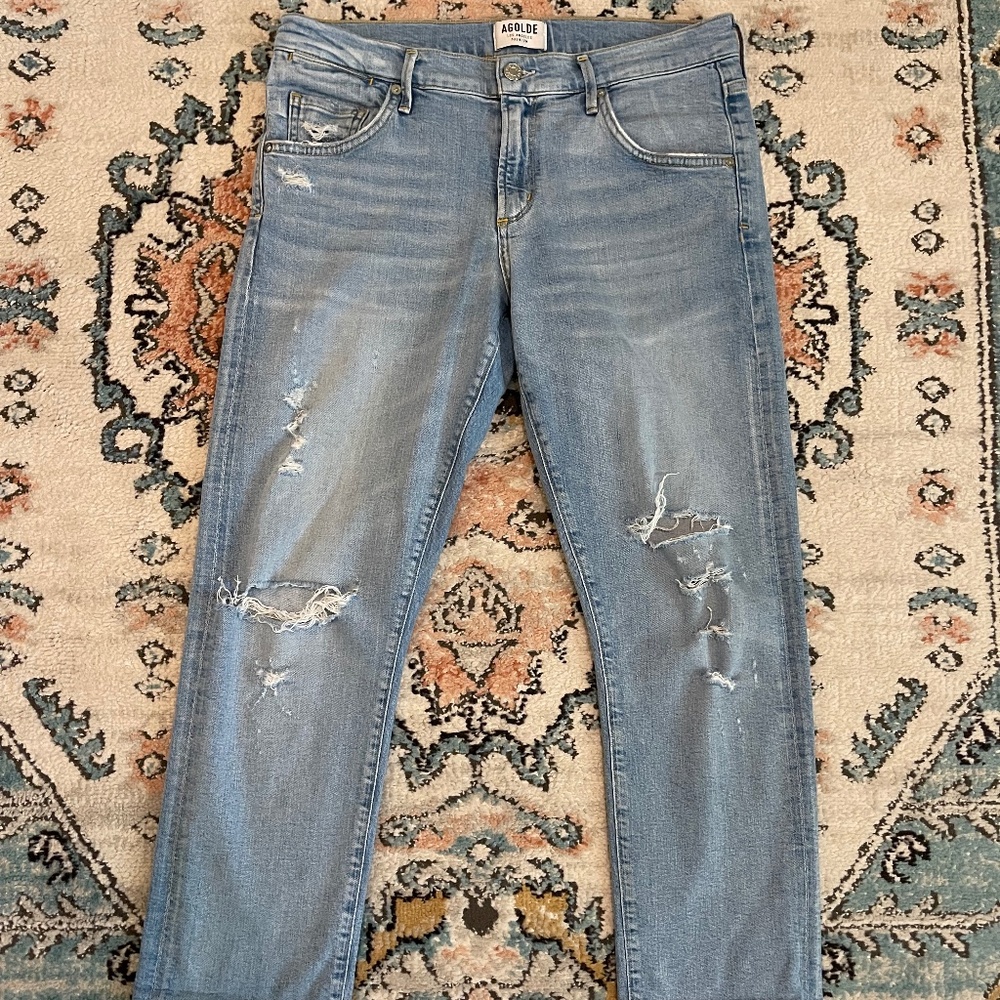 AGOLDE jeans size 27 Isabel boyfriend Style A015-812